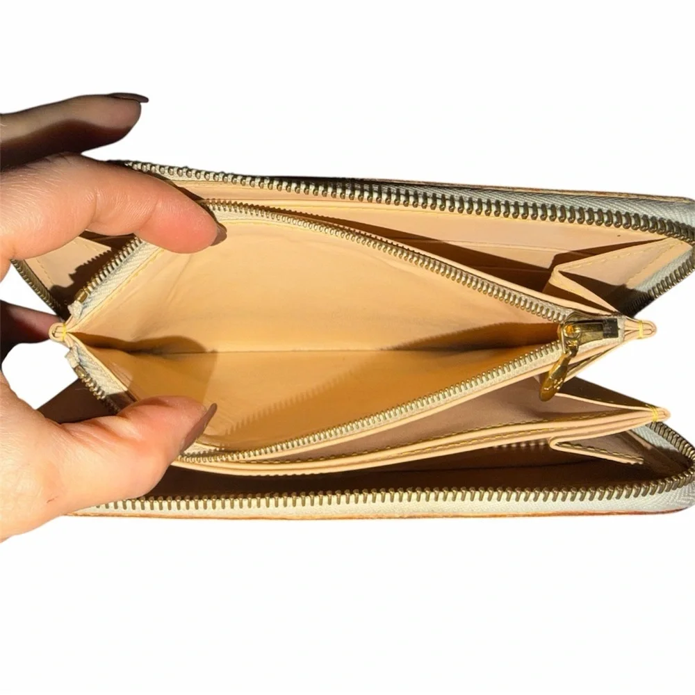 Louis Vuitton Murakami White Monogram Multicolore Zippy Wallet Multi Color - Picture 5 of 13